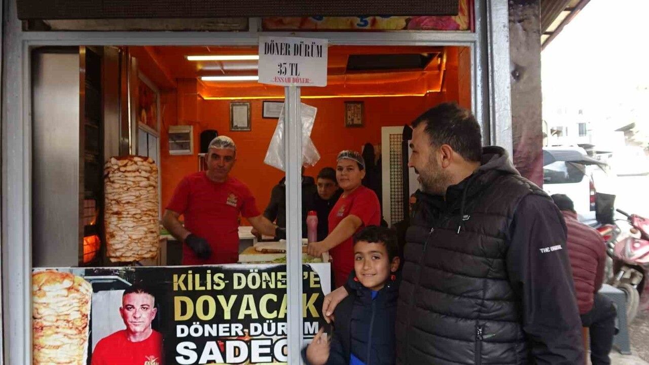 Kilis'te Döner 30 TL'ye Düştü: Esnaftan İndirim Akımı