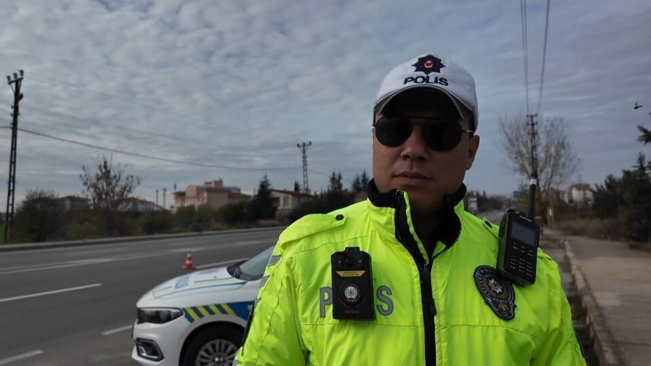 Kırklareli'de ASELSAN yaka kameralarıyla anbean trafik denetimi başladı