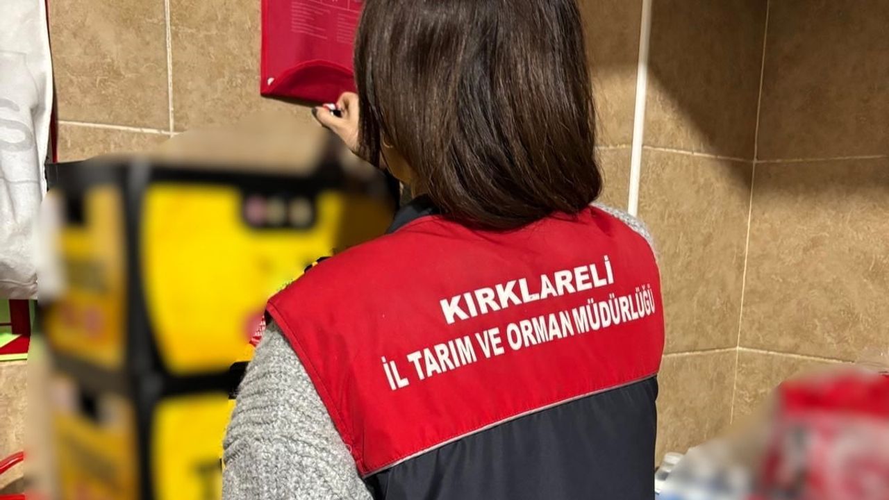 Kırklareli'de Yılbaşı Öncesi Gıda Denetimleri Sıklaştırıldı