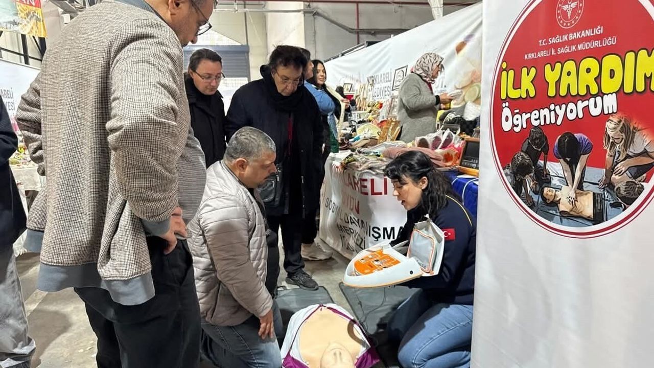 Kırklareli Tarım Fuarı'nda Sağlık Standı: Ücretsiz Eğitim ve Bilinçlendirme