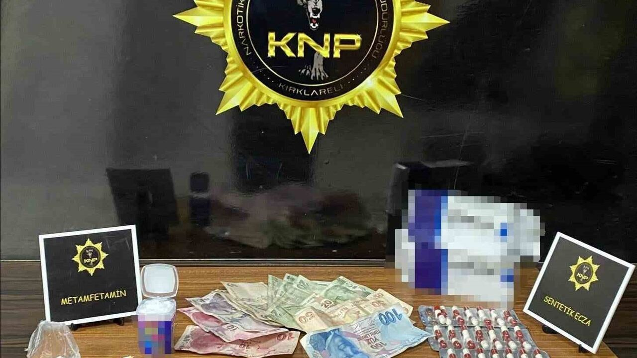 Kırklareli ve Lüleburgaz’ta Uyuşturucu Operasyonları: Çok Sayıda Madde, Tutuklamalar
