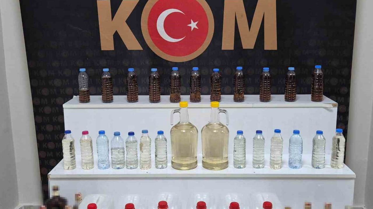 Kırşehir’de Kaçak Alkol Operasyonu — 22 Litre Kaçak İçki, 20 Litre Etil Alkol