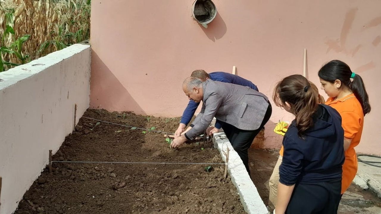 Kızılırmak Deltası'nda Çocuk Çiftçiler Geleceği Yetiştiriyor