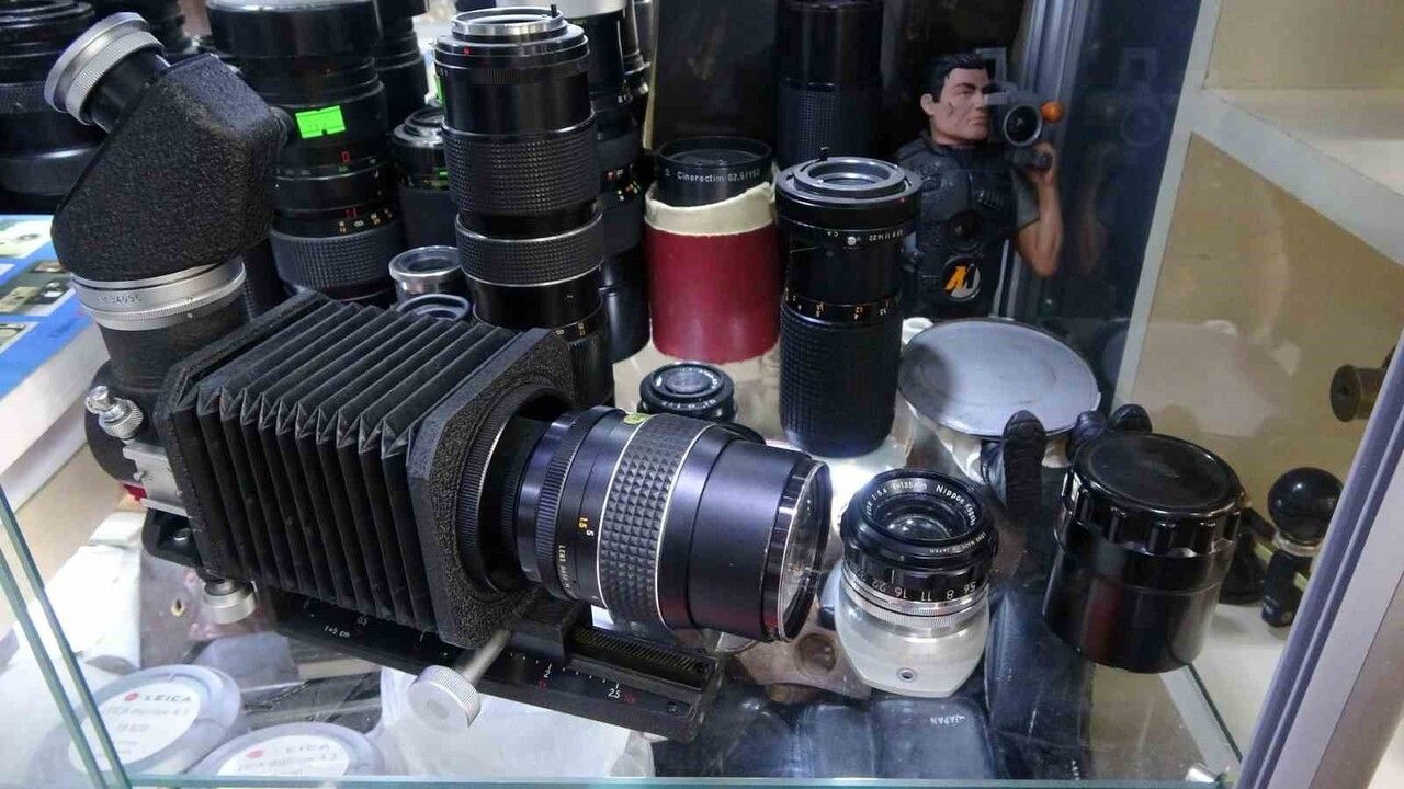 Kocaeli'de 1.500'ü Aşan Fotoğraf Makinesi Koleksiyonu