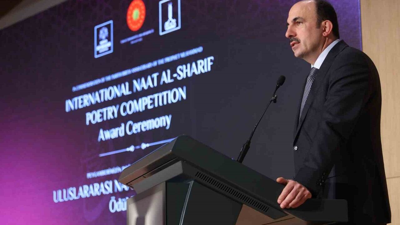 Konya'da Uluslararası Naat-ı Şerif Yarışması'nda Ödüller Sahiplerini Buldu