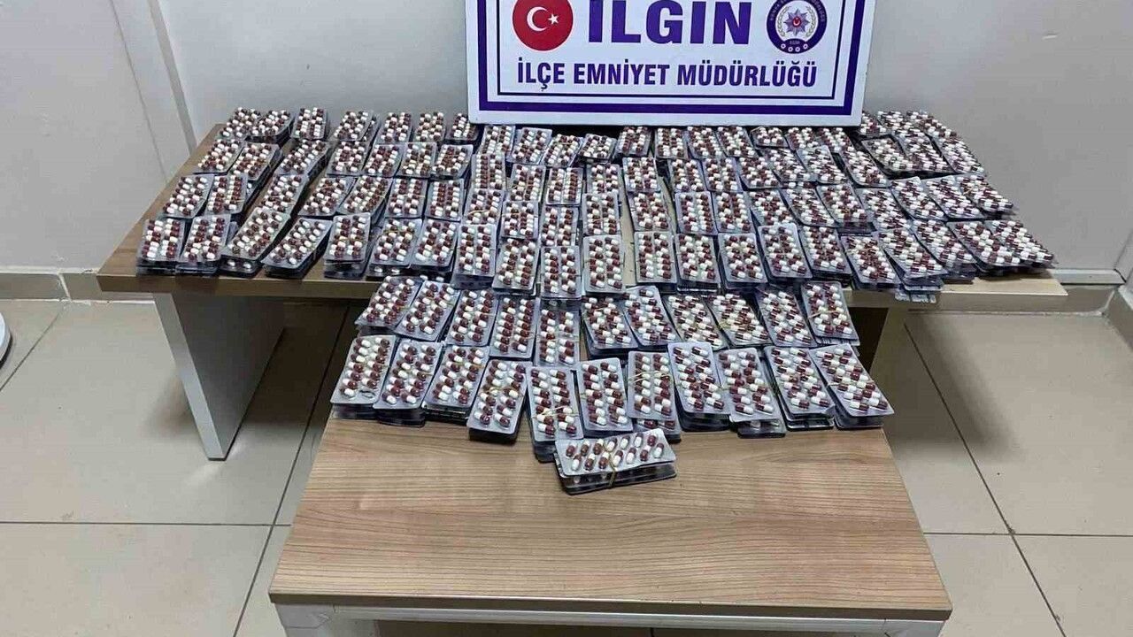 Konya'da Uyuşturucu Operasyonu: 5 Tutuklama, Binlerce Sentetik Hap