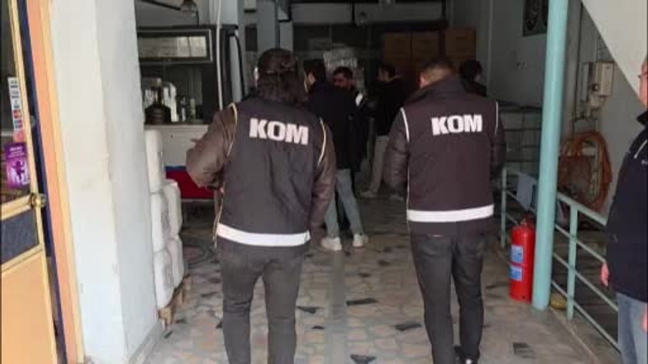 Konya'da Yılbaşı Öncesi Kaçak ve Sahte Alkol Denetimleri Sıkılaştırıldı