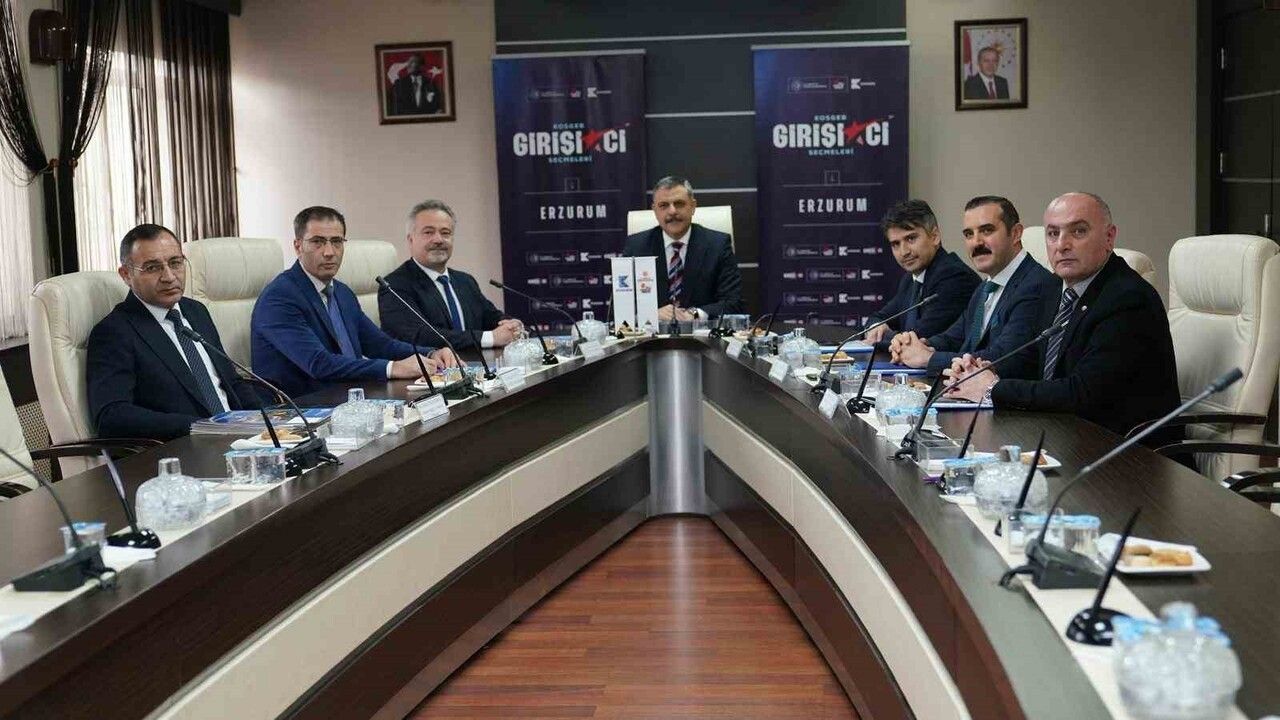 KOSGEB Erzurum'da Girişimcilik Ekosistemine Güçlü Destek