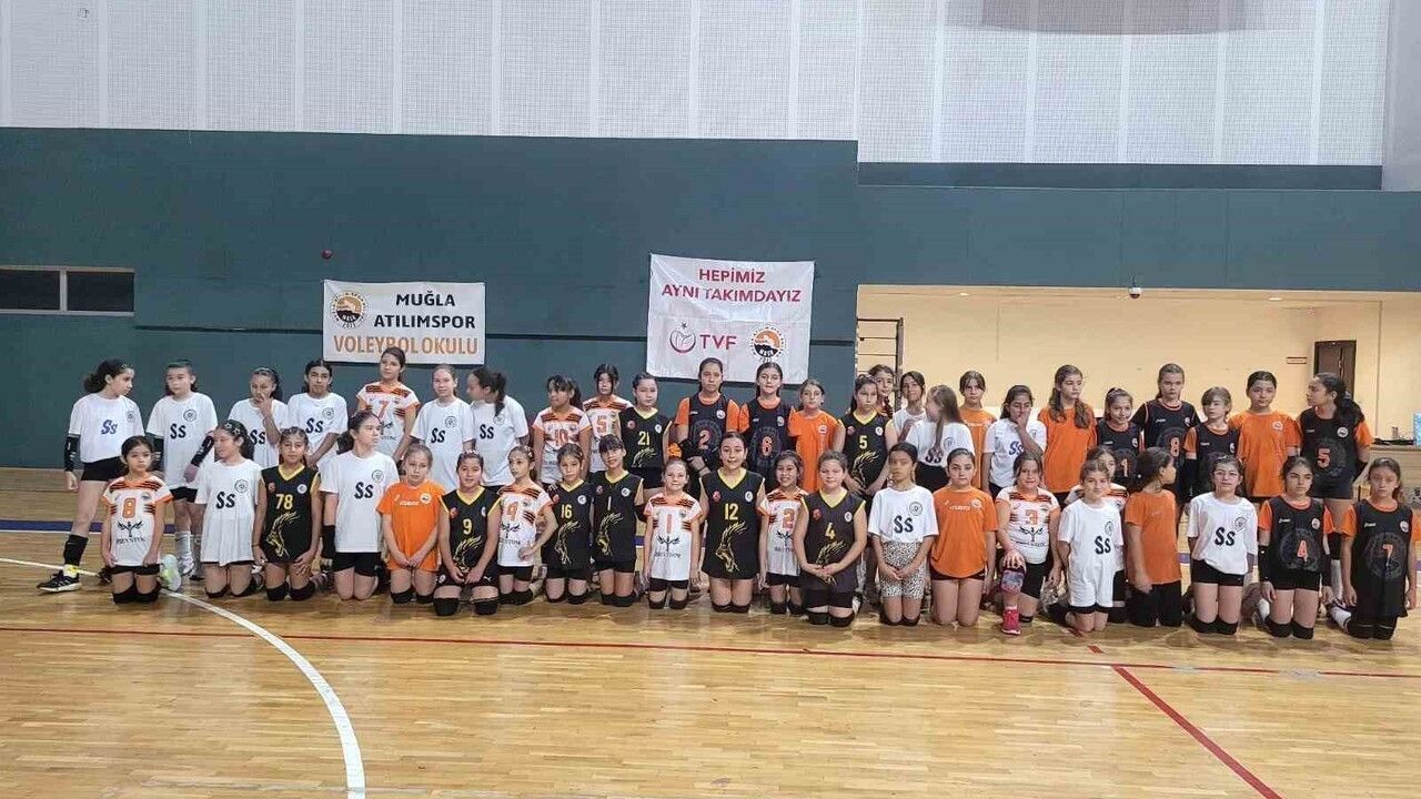 Köyceğizli Minikler Menteşe'de Voleybol Turnuvası Şampiyonu