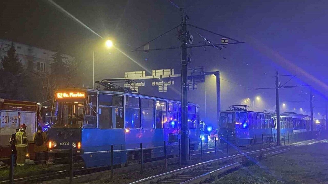 Krakow'da Tramvay Kazası: 2'si Ağır 35 Yaralı
