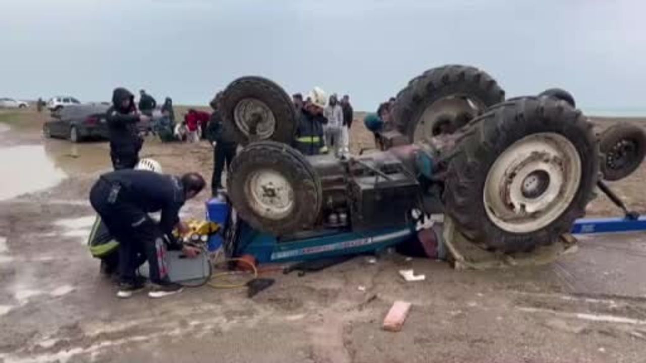 Kundu Sahili'nde traktör kazası — 18 yaşındaki Mehmet Tosun hayatını kaybetti