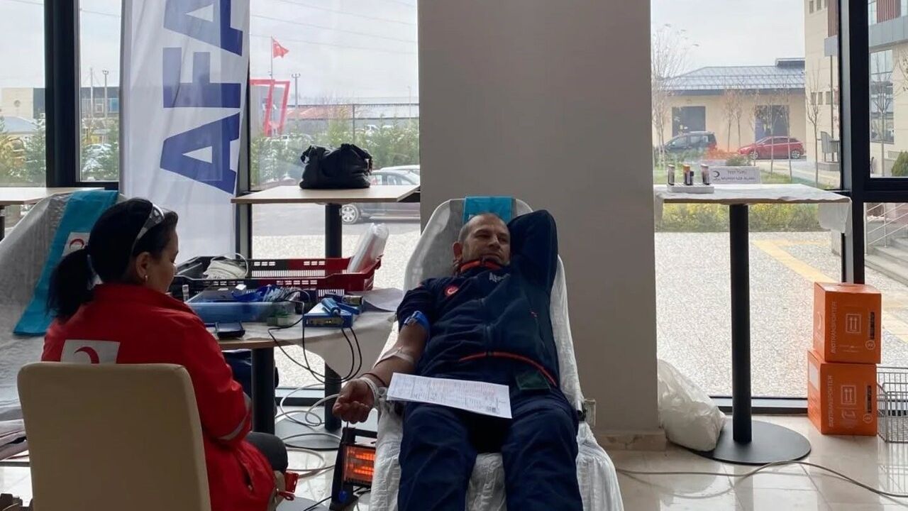 Kütahya AFAD'tan Kızılay İşbirliğiyle Kan Bağışı Kampanyası