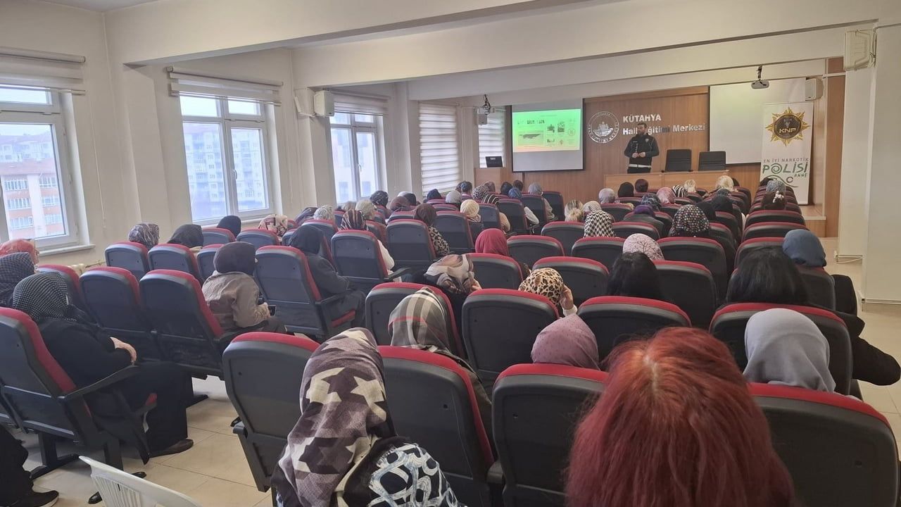 Kütahya Emniyeti TUBİM ile Uyuşturucuya Karşı Bilinçlendirme Başlattı
