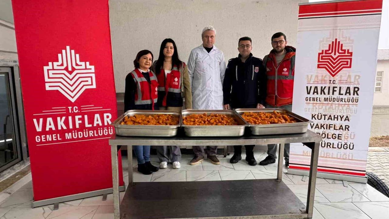 Kütahya T Tipi Ceza İnfaz Kurumu'nda Regaib Kandili: Tulumba Tatlısı İkramı