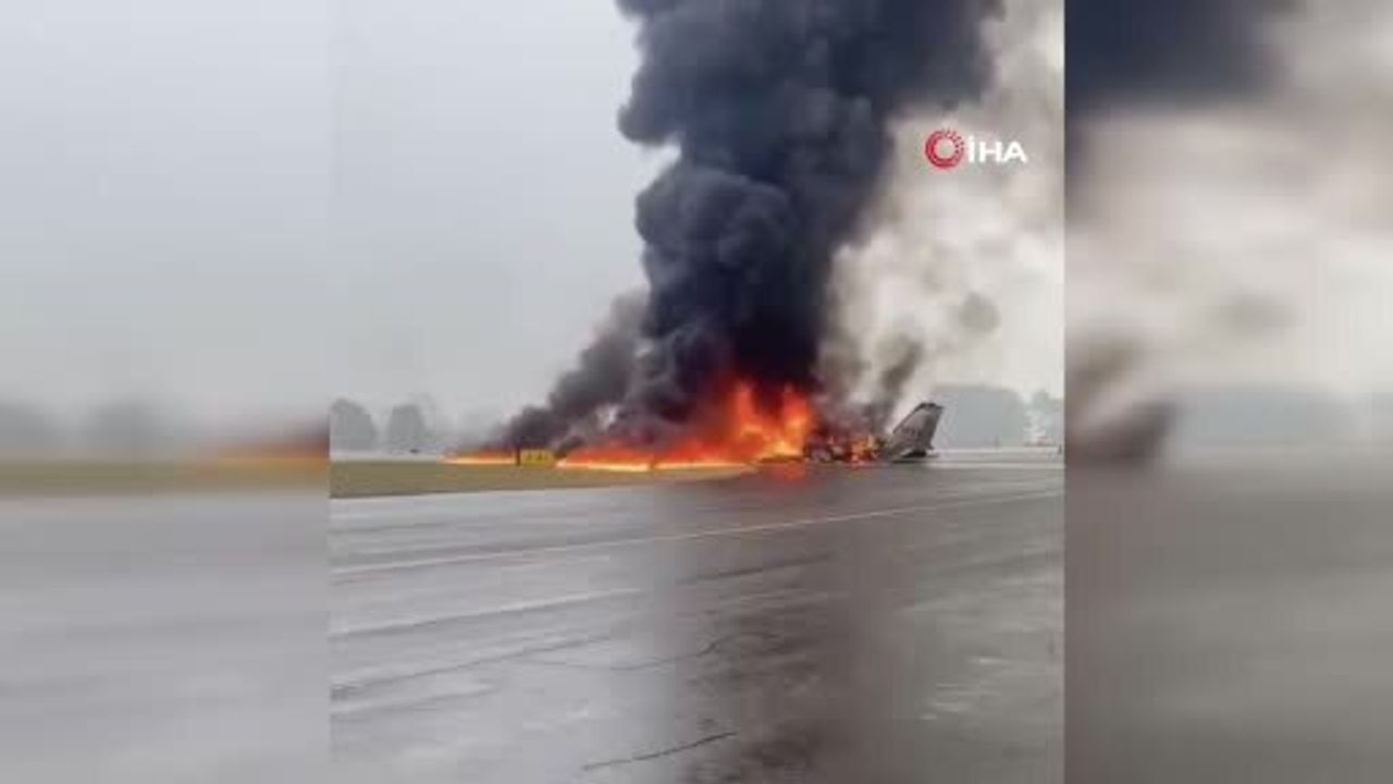 Kuzey Carolina'da Cessna C550 Özel Jet İnişte Düştü