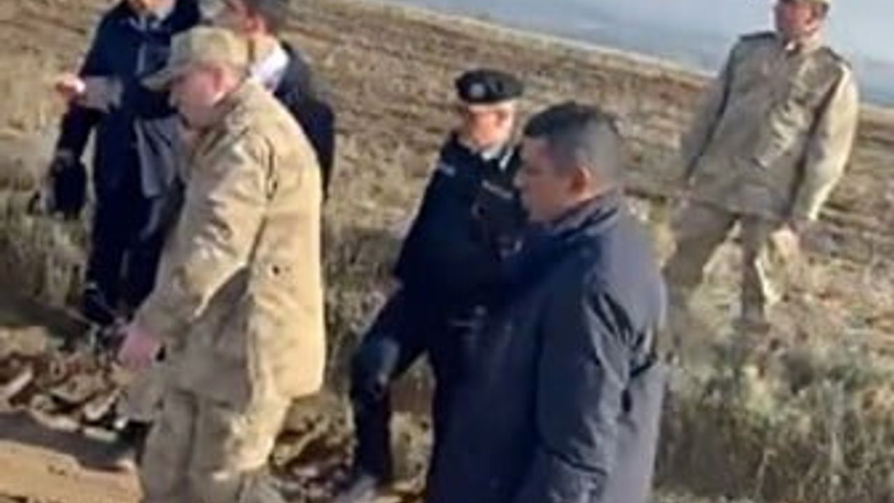 Libya Genelkurmay Başkanı El Haddad ve Heyeti Haymana'daki Uçak Kazası Bölgesinde