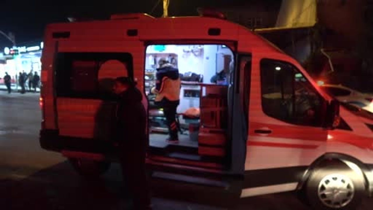 Malatya'da 'Dur' İhtarına Uymayan Motosiklet Sürücüsü Kaza Yaptı