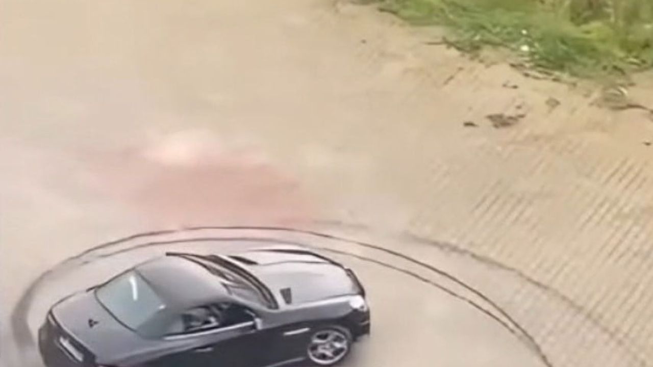 Maltepe'de Hastane Otoparkında 'Drift': Sürücüye 48.378 TL Ceza, Ehliyete 60 Gün