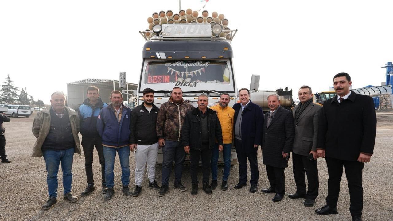 Manisa'dan Salihli'ye Dev Destek: Kooperatiflere Süt Tankı ve Sulama Borusu