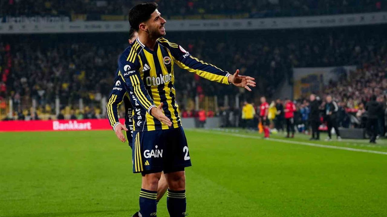 Marco Asensio Fenerbahçe'de 9. gole ulaştı