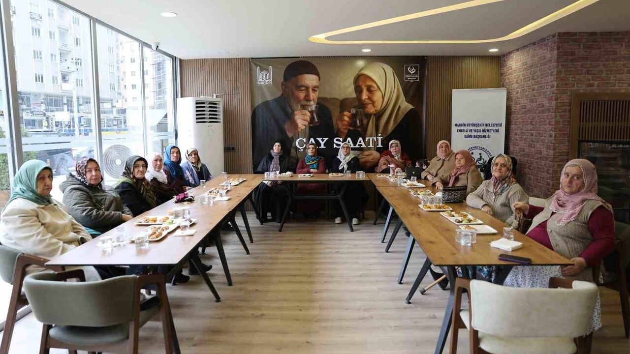 Mardin Büyükşehir'den 65 Yaş Üstü İçin 'Sağlıklı Yaşam Çay Saati'