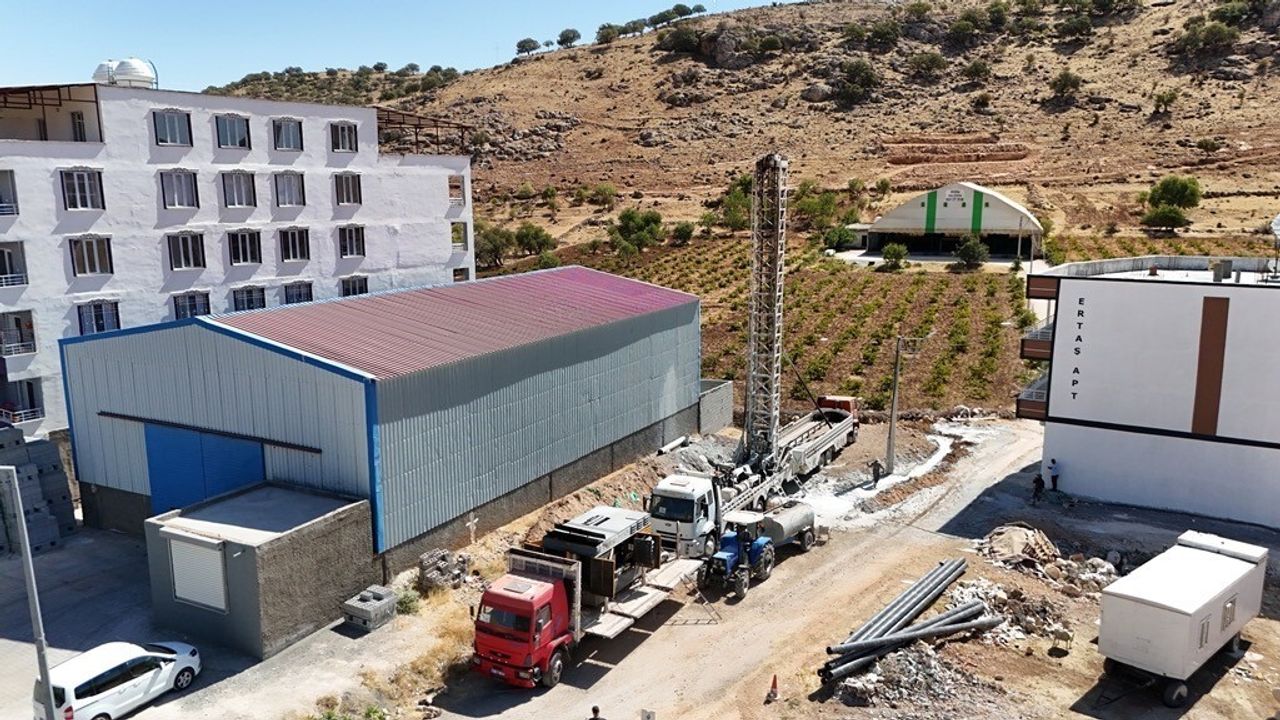 Mardin Mazıdağı'nda İçme Suyu Sorunu Yeni Sondajla Çözüldü