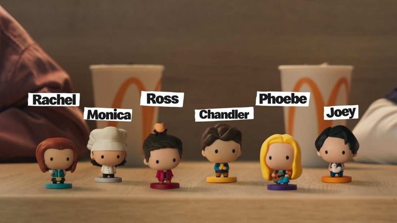 McDonald’s Türkiye'ye Friends Menüsü: Koleksiyon Figürleri ve Coffee Corner'lar