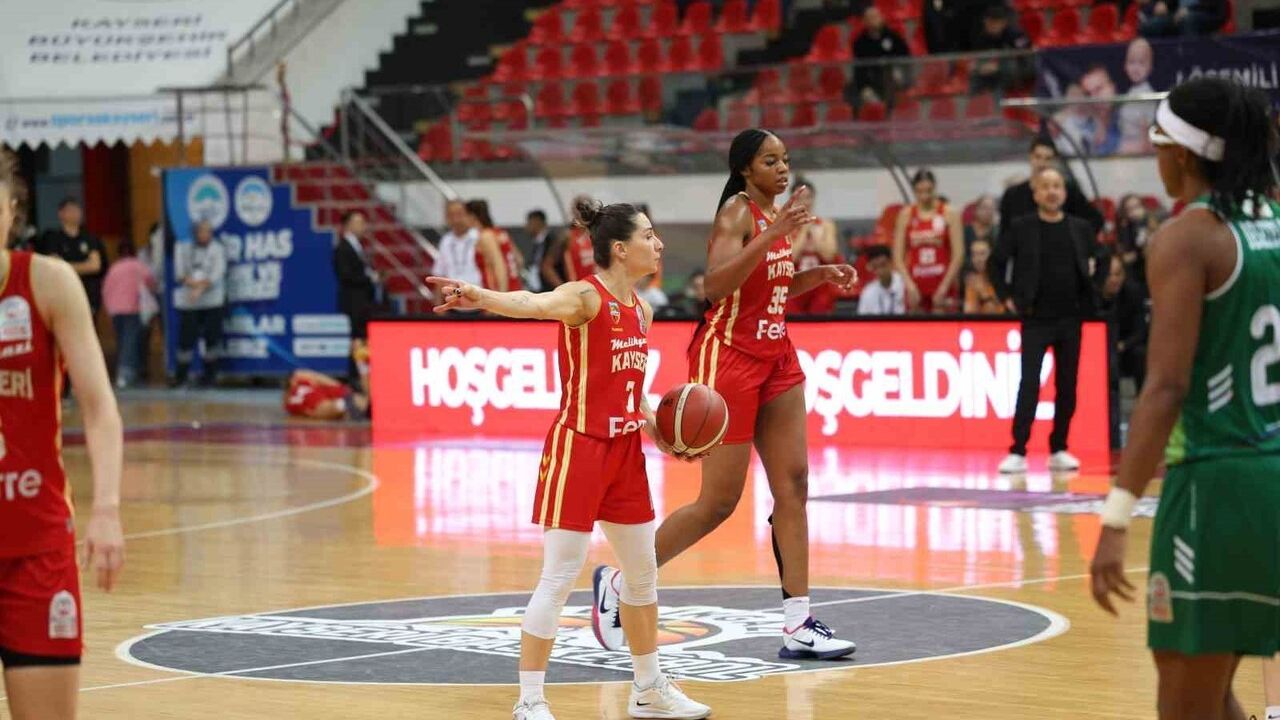 Melikgazi Kayseri, Kadınlar Basketbol Süper Ligi'nde 6. mağlubiyetini aldı
