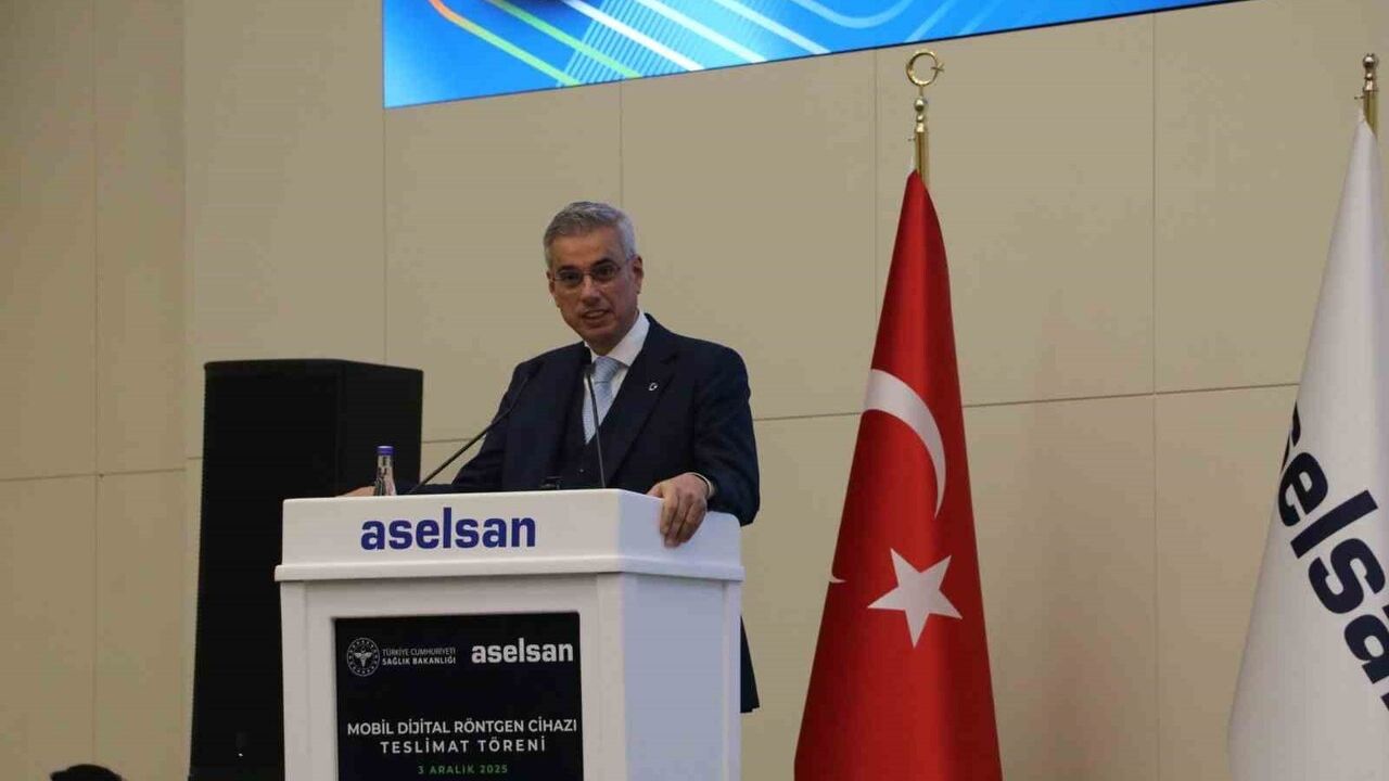 Memişoğlu: ASELSAN'in HealthView ADR-M100 Mobil Röntgenleri Hastanelere Teslim Edildi