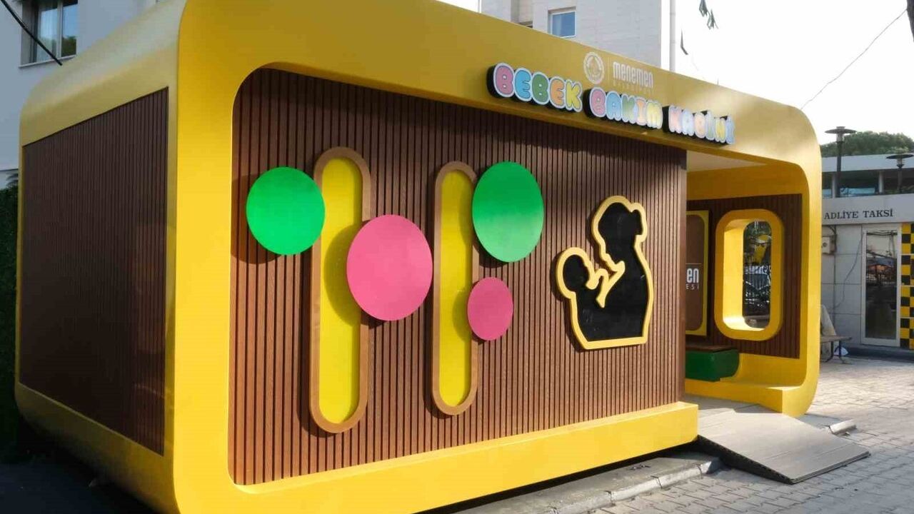 Menemen Belediyesi'nden Bebek Bakım Ünitesi: Anneler İçin Konforlu Alan