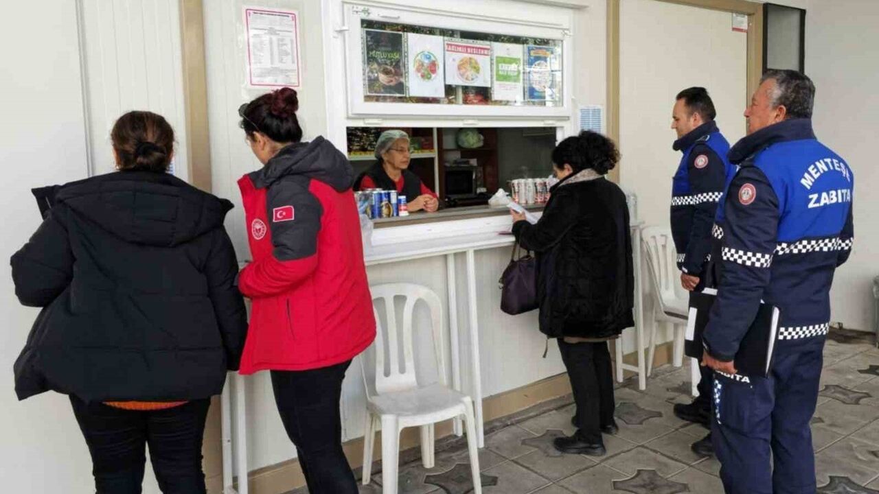 Menteşe'de Okul Kantini Denetimi: Gıda Güvenliği ve Hijyen Kontrolleri