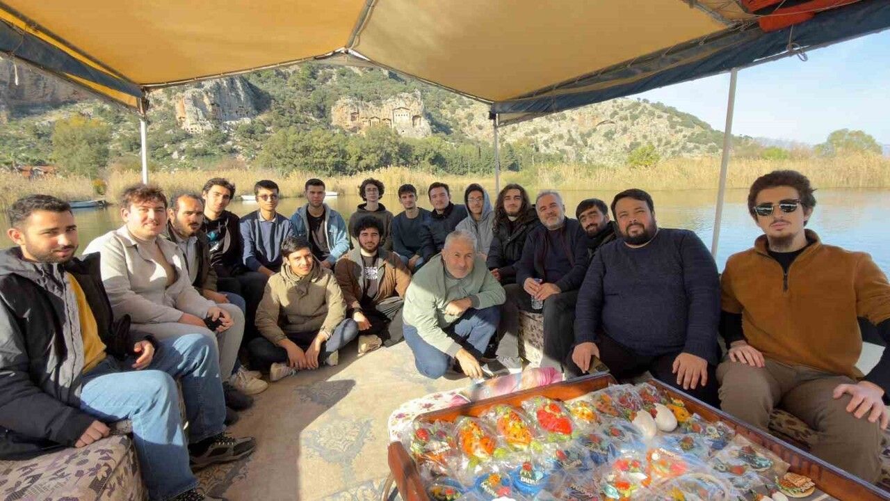 Menteşe Gençleri Dalyan Kaunos’ta Tarih ve Doğa ile Buluştu