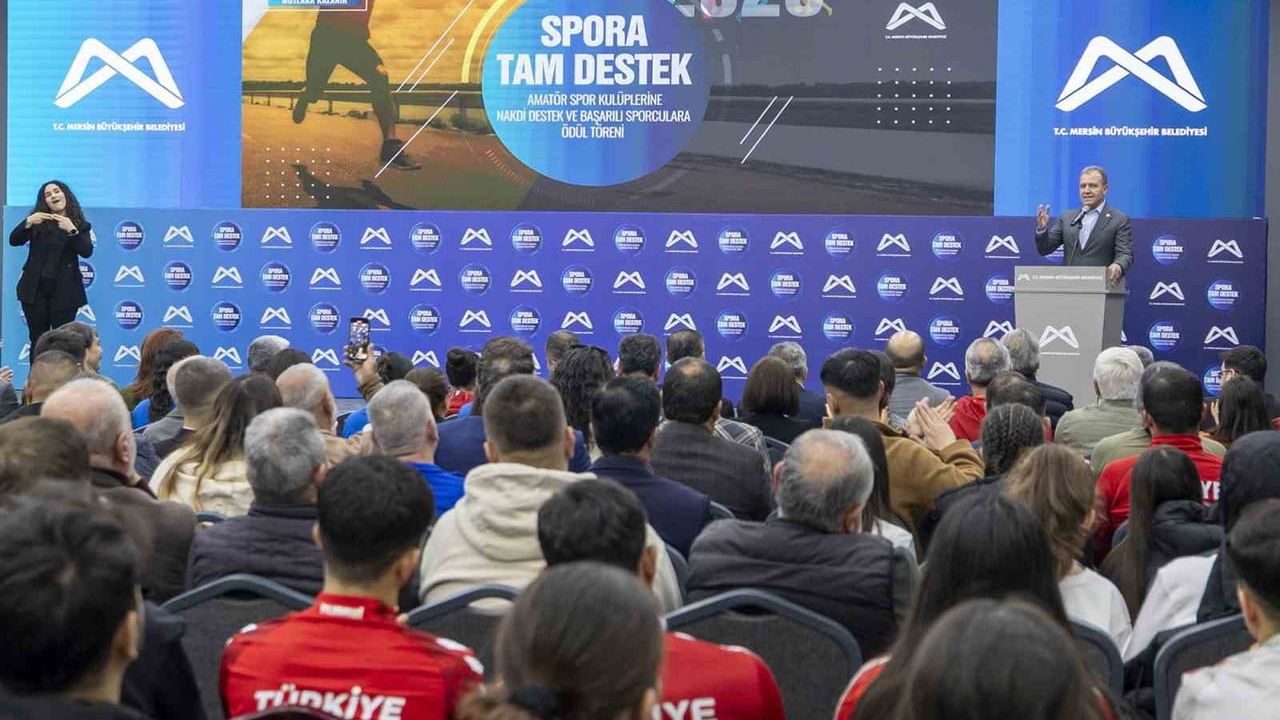 Mersin Büyükşehir’den Spora 20,78 Milyon TL Destek: 294 Sporcu, 260 Kulüp Ödüllendirildi