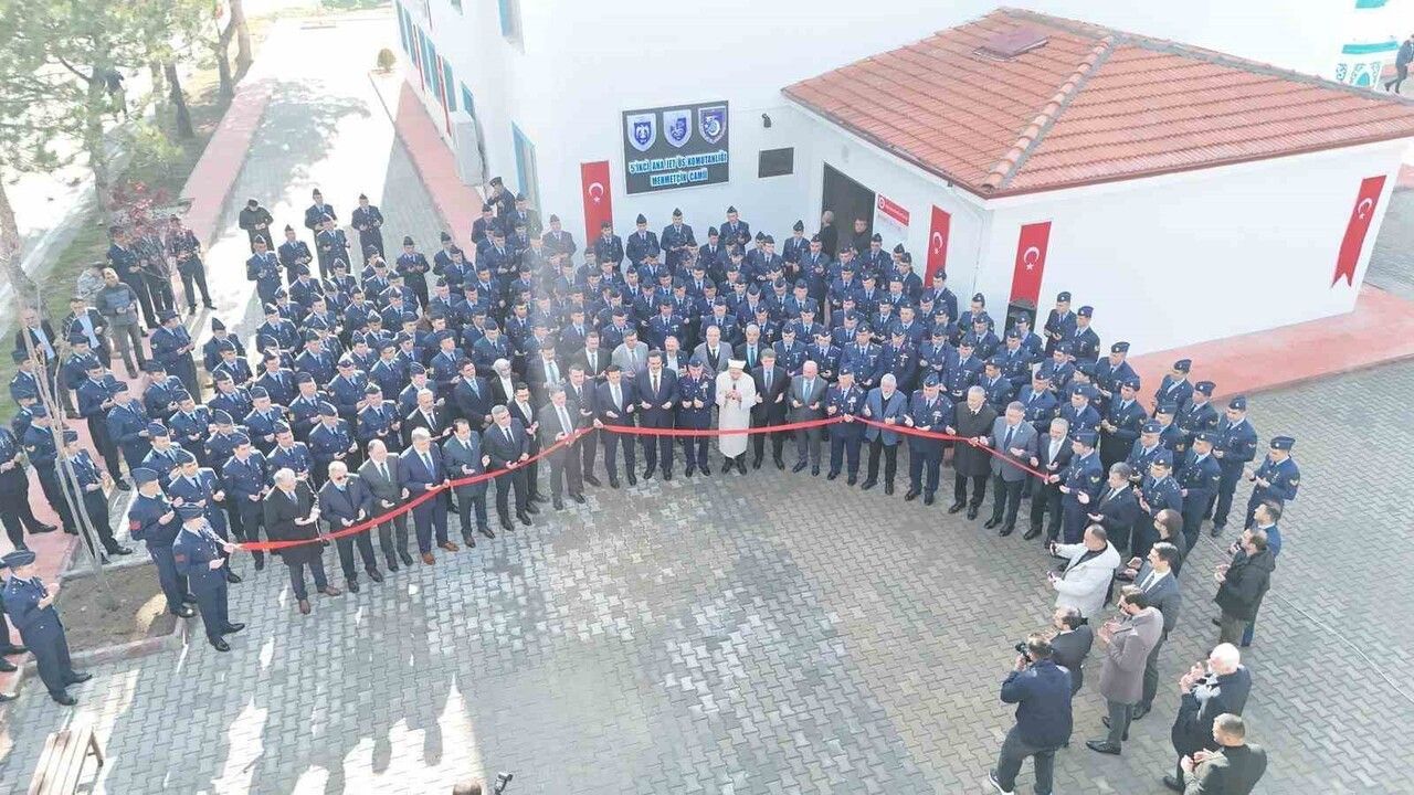 Merzifon 5’inci Ana Jet Üssü'nde Mehmetçik Camii Açıldı