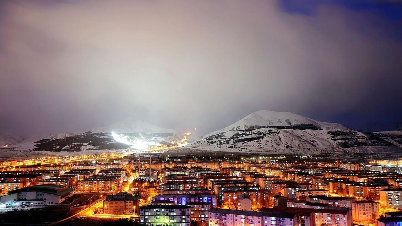 Meteorolojiden Erzurum için Kuvvetli Yağış ve Buzlanma Uyarısı