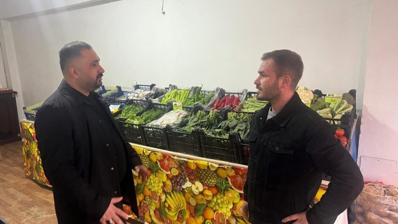 MHP Iğdır İl Başkanı Hüseyin Ateş'ten 'Hayırlı Günler Komşum' Esnaf Ziyaretleri