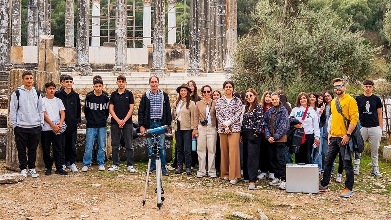 Milas Euromos’ta Türkiye’nin İlk Antik Astronomi Etkinliği