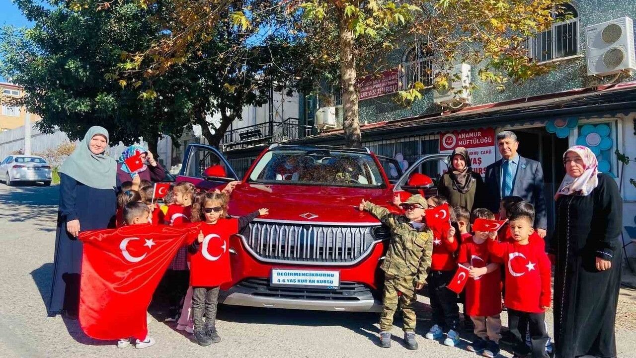Minikler Togg'la Tanıştı: Anamur'da Yerli Üretim Bilinci
