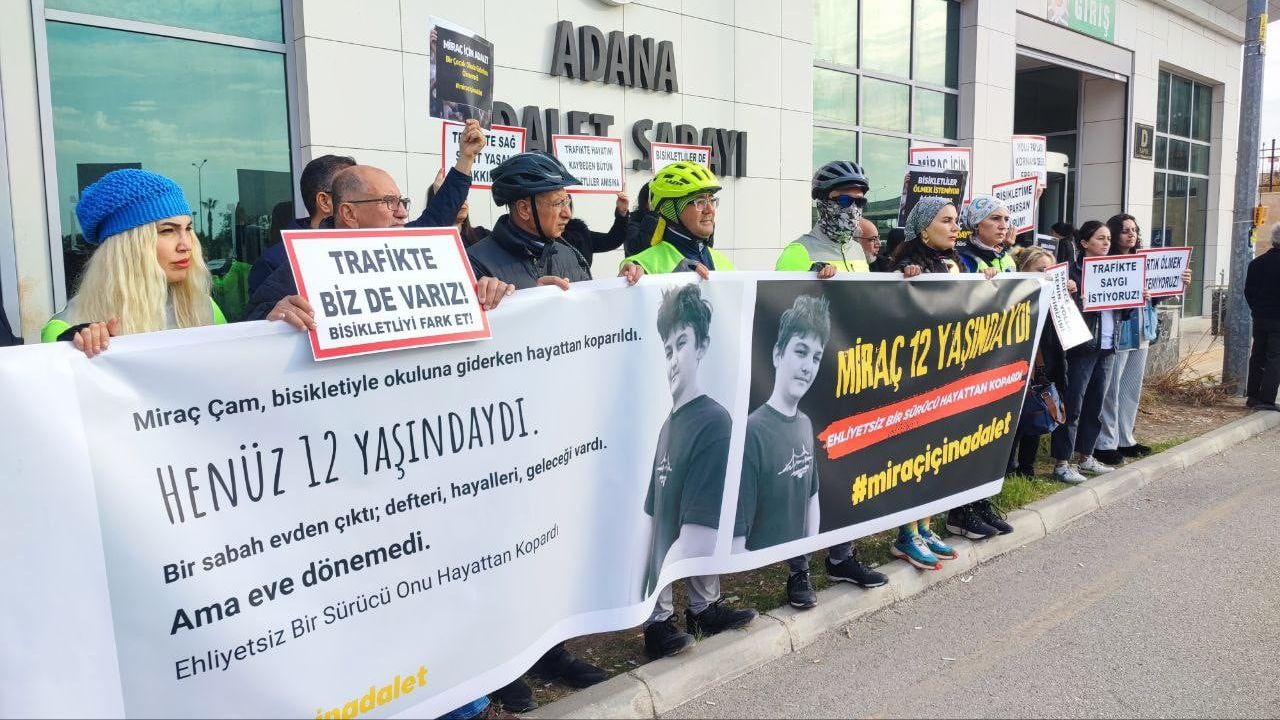 Miraç Davasında İlk Duruşma: Bisikletli Gruplar Adalet İstedi