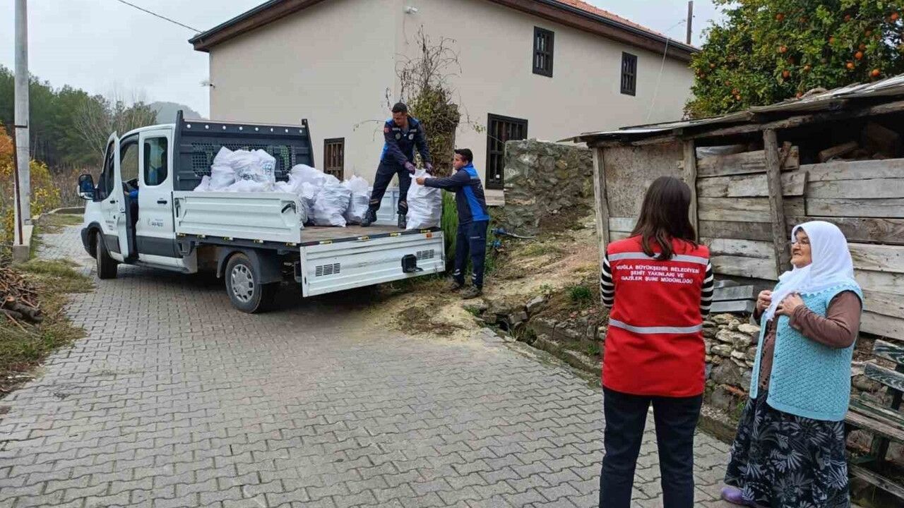 Muğla Büyükşehir Belediyesi'nden Yakacak Yardımı: …