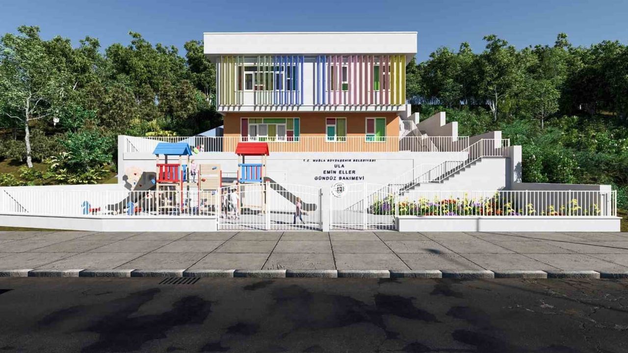 Muğla Büyükşehir'den Ula'ya 65 Kişilik Gündüz Bakımevi