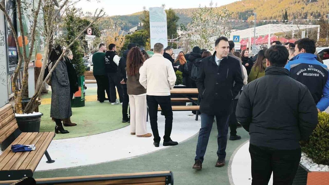 Muğla’da Taktiksel Şehircilik Yaya Sirkülasyonunu Rahatlatıyor