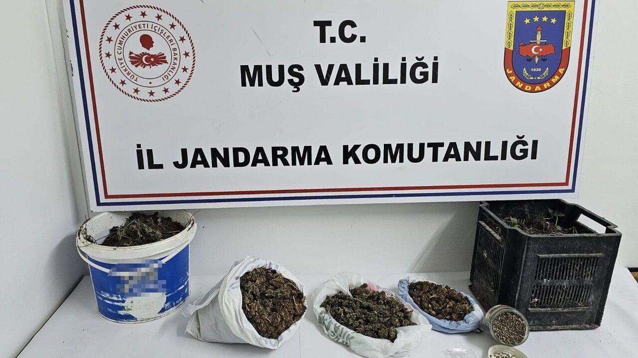 Muş’ta Uyuşturucu Operasyonu: 1 Kilo 350 Gram Esrar Ele Geçirildi
