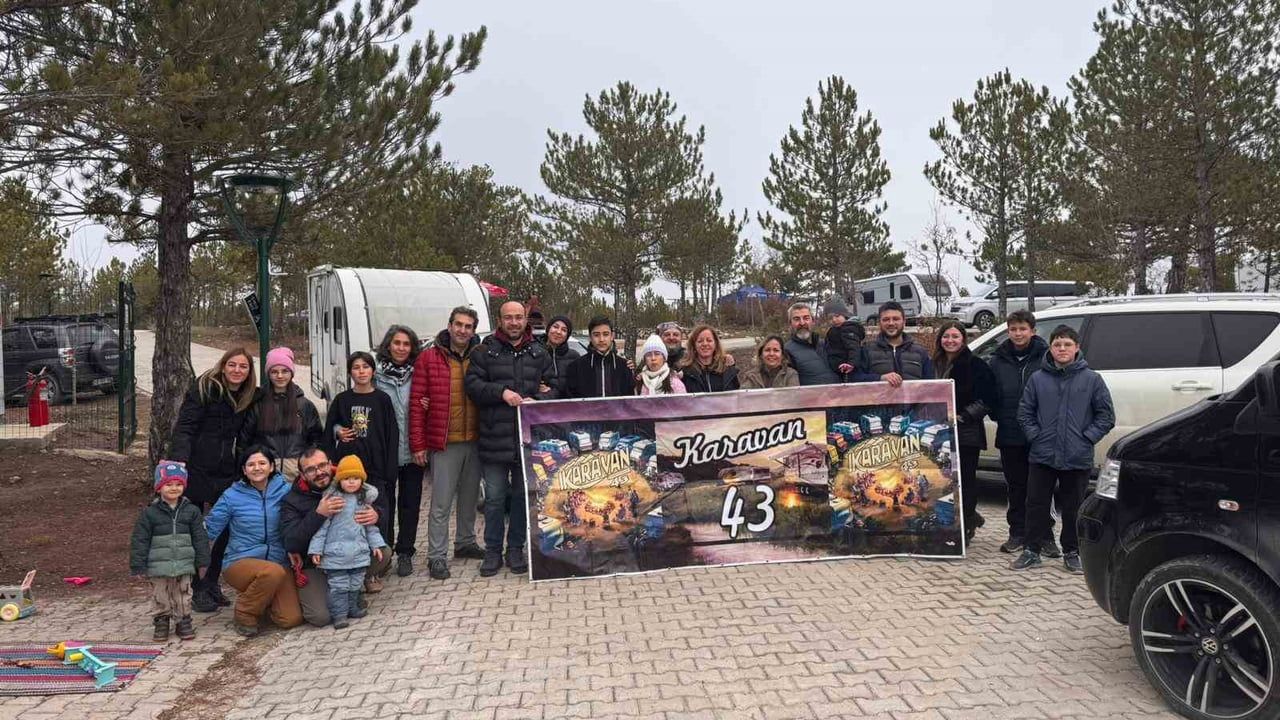 Musaözü Göleti'nde Karavan Buluşması: Kütahya Kamp ve Karavan Derneği İlk Toplantısını Yaptı