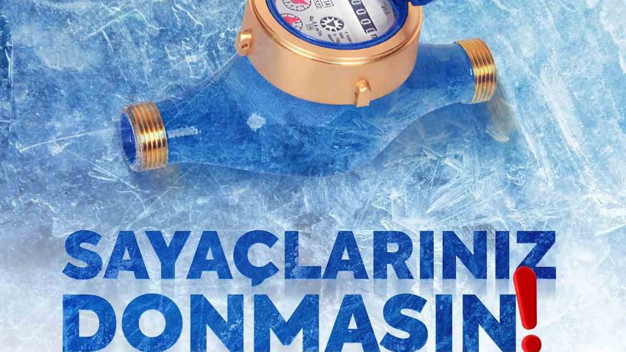 MUSKİ'den Muğla'da Su Sayaçları İçin Donma Uyarısı