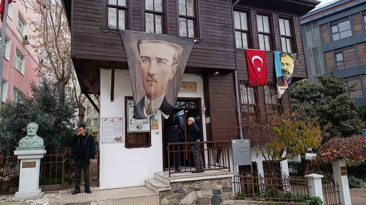 Namık Kemal, Doğumunun 185'inci Yılında Tekirdağ'da Anıldı
