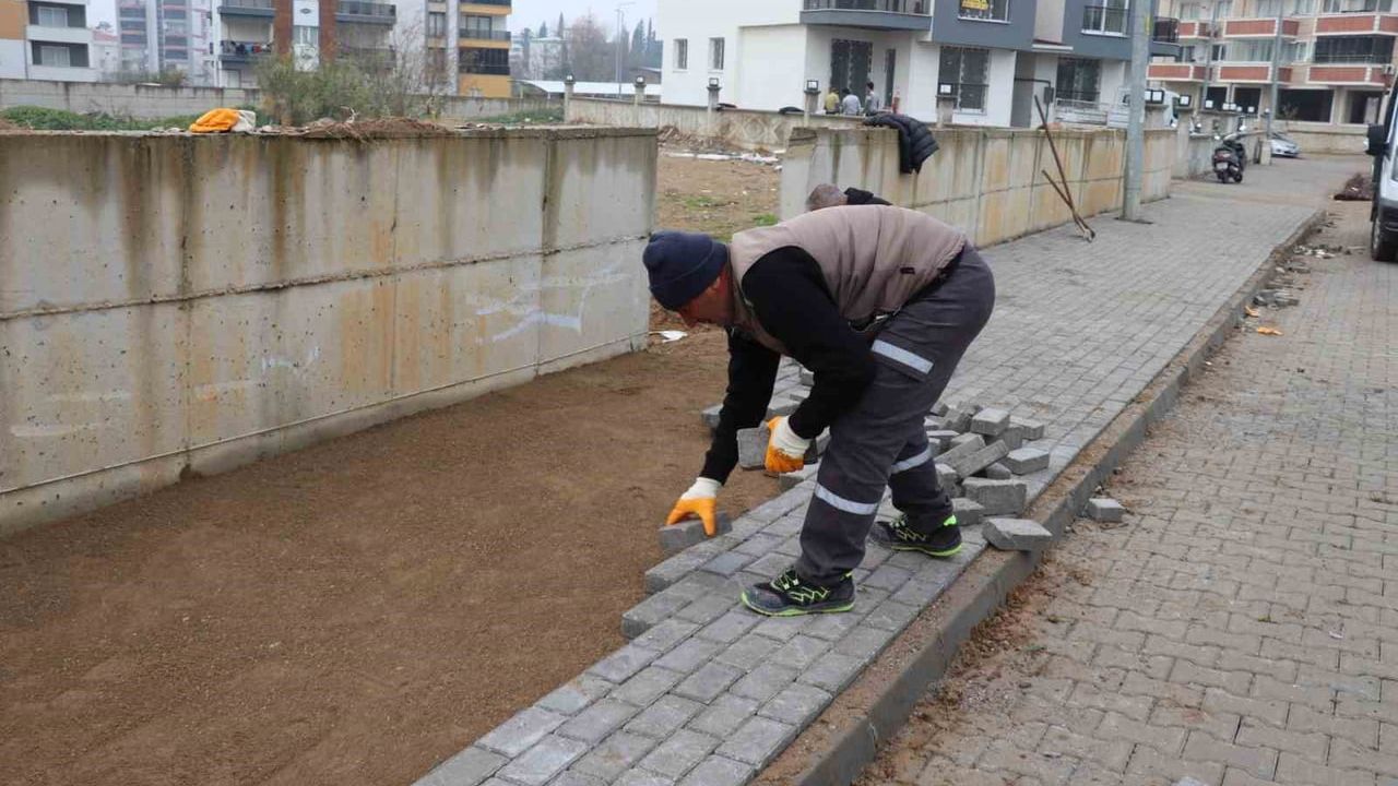 Nazilli’de Kaldırımlar Yenileniyor: Yayalara Rahat Nefes
