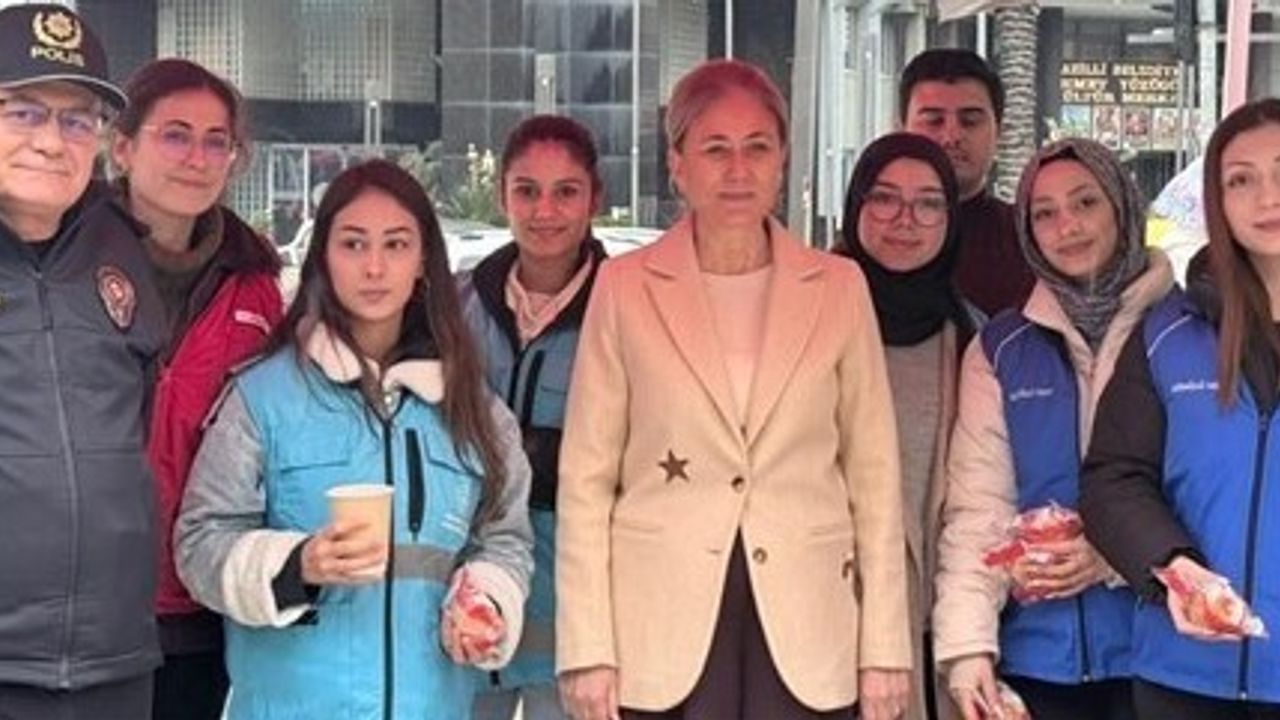 Nazilli'de Yurt Öğrencilerinden Bağımlılığa Karşı Farkındalık Standı