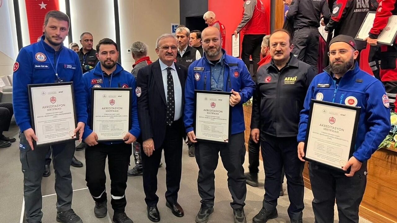 Nazilli Müftülüğü Arama Kurtarma Ekibi AFAD Akreditasyonunu Aldı