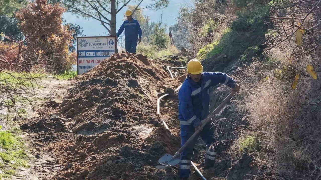 Nazilli ve Bozdoğan'da 2,1 milyon TL'lik altyapı atağı